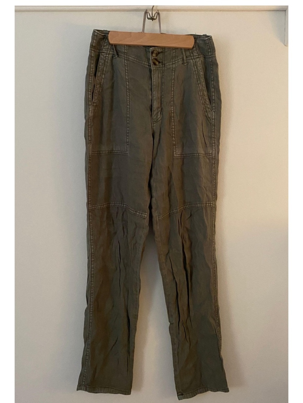 Women’s Olive Green Utility Pants